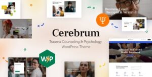 Cerebrum Trauma Counseling & Psychology WP Theme