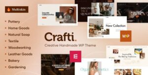Crafti Creative Handmade WP Theme