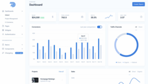 Dashkit Admin & Dashboard Template (Dark-Light)