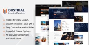 Dustrial Factory & Industrial WP Theme