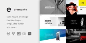 Elementy Multipurpose One & Multi Page WP Theme