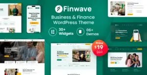 Finwave Business and Finance WP Theme