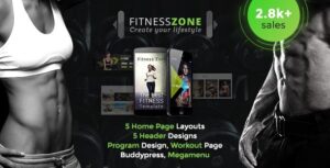 Fitness Zone WP Theme