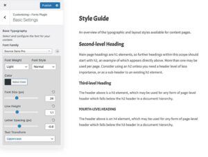 Fonts Plugin Pro Google Fonts for WP