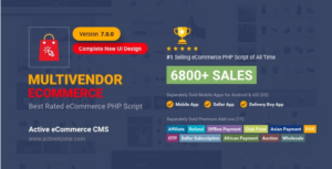 Active eCommerce CMS + Addons