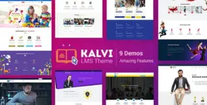 Kalvi LMS Education WP Theme