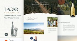 Lagar Wine Shop WP Theme