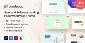 Landpagy Multipurpose Landing page WP Theme