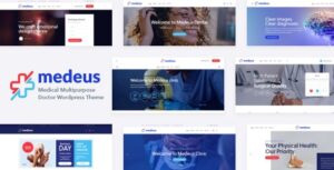 Medeus Medical Multipurpose Doctor WP Theme