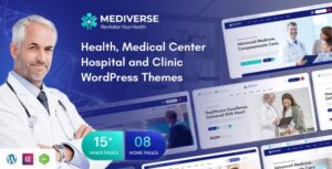 Mediverse Health Medical Clinic WP Theme