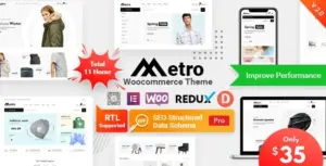 Metro Minimal WooCommerce WP Theme