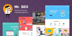 Mr. SEO Social Media Marketing Agency Theme