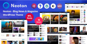 Neoton News Magazine WP Theme