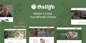 Onilife Senior Living WP Theme