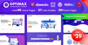 Optimax SEO & Marketing WP Website Theme