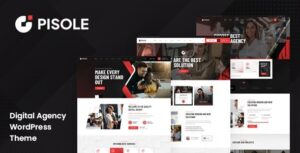 Pisole Digital Creative Agency WP Theme