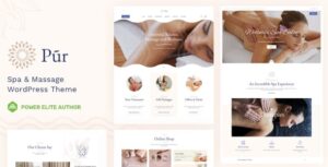 Pur Wellness & Spa WP Theme