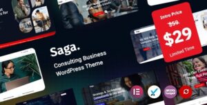 Saga Business Consulting WP Theme
