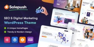 Salepush SEO & Digital Marketing WP Theme