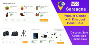 Saraggna WooCommerce Product Combo with Discount Boost Sale Plugin (Cross Sell)