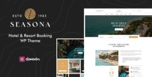 Seasona Hotel & Resort Booking WP Theme