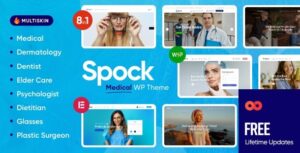 Spock Medical Elementor Multi-skin WP Theme