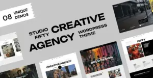 StudioFifty Creative Agency and Portfolio WP Theme