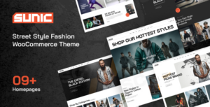 Sunic Street Style Fashion WooCommerce Theme