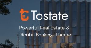 Tostate Property Listing & Real Estate Ads Theme