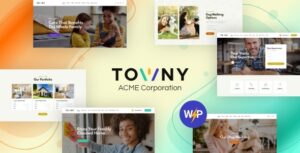 Towny Outdoor & Home Services WP Theme