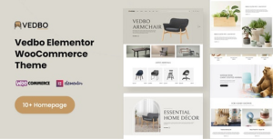 VEDBO Elementor WooCommerce Theme