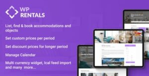 WP Rentals Booking Accommodation WP Theme
