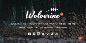 Wolverine Responsive Multi-Purpose Theme
