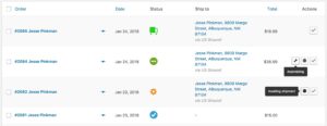 WooCommerce Order Details