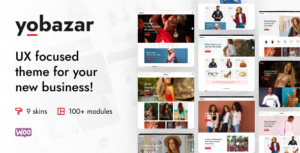 Yobazar Elementor WooCommerce WP Theme