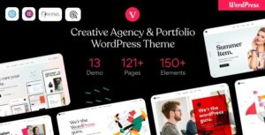 vCamp Creative Agency & Portfolio WP Theme