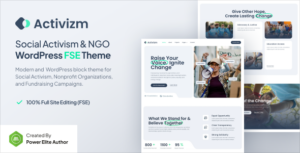 Activizm Social Activism & NGO WP Theme