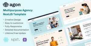 Agon Multipurpose Agency NextJS Template
