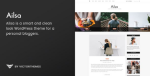 Ailsa Personal Blog WP Theme
