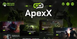 ApexX Esports & Gaming WP Theme