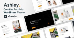 Ashley Creative Portfolio WP Theme