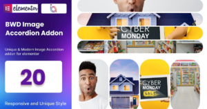 Image Accordion addon for elementor