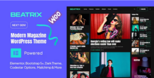 Beatrix (28 January 2026) Modern Magazine WP Theme