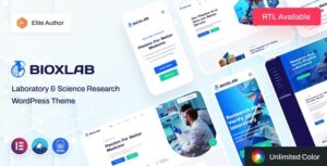 Bioxlab Laboratory & Science Research WP Theme