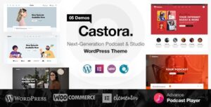 Castora Podcast WP Theme
