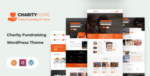Charity Home Fundraising WP Theme