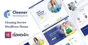 Cleener Cleaning Services WP Theme