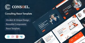 Consoel Consulting Business React Template (5 February 2023)