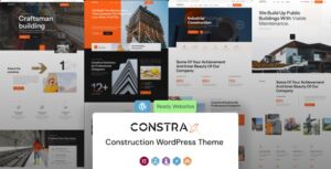 Constrax Construction & industrial WP Elementor Theme