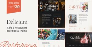 Delicium Restaurant & Cafe WP Theme